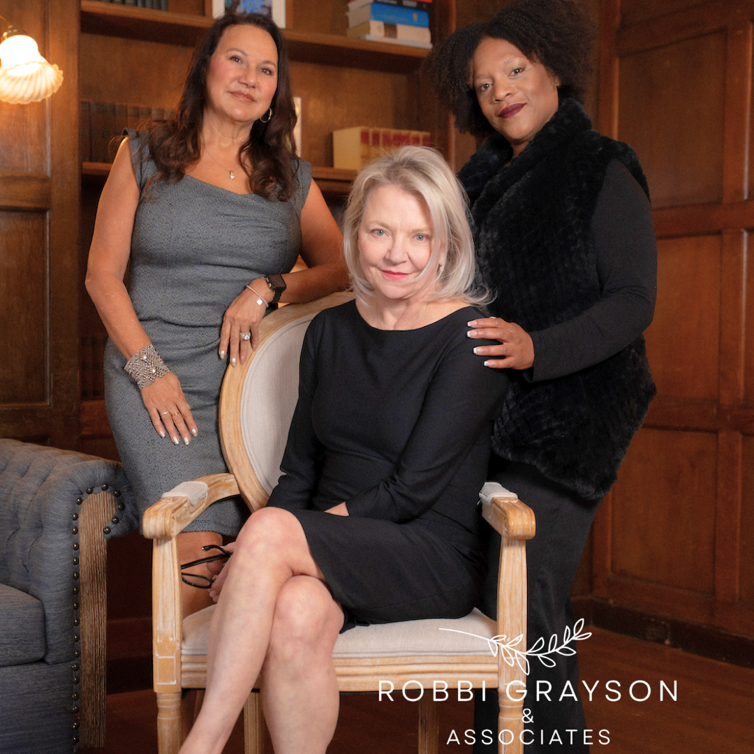 photo of Robbi Grayson, Donna Allen, and Lori Ricci of Robbi Grayson & Associates